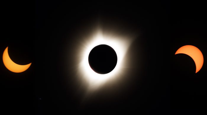 1st contact, totality, 4th contact - all shot by yours truly! 1st contact, totality, 4th contact - all shot by yours truly!