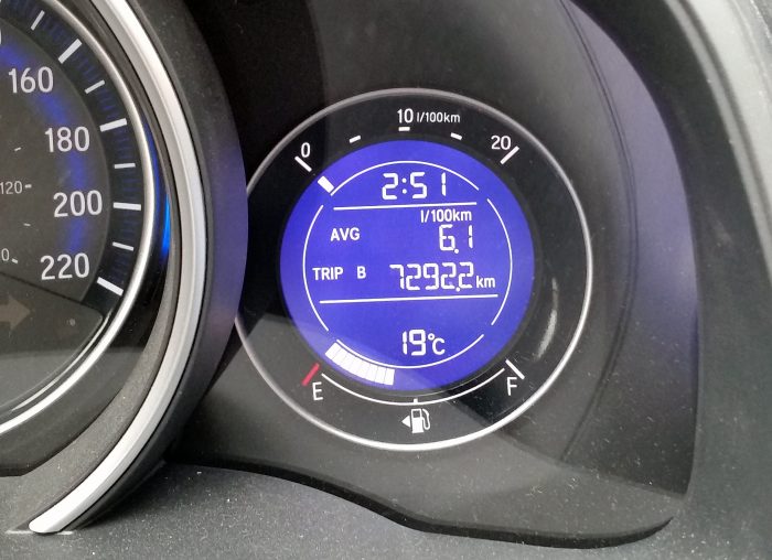 Yes, that reads 7292.2 km. Also? We were already 50km in before we remembered to set the trip metre. Yes, that reads 7292.2 km. Also? We were already 50km in before we remembered to set the trip metre.